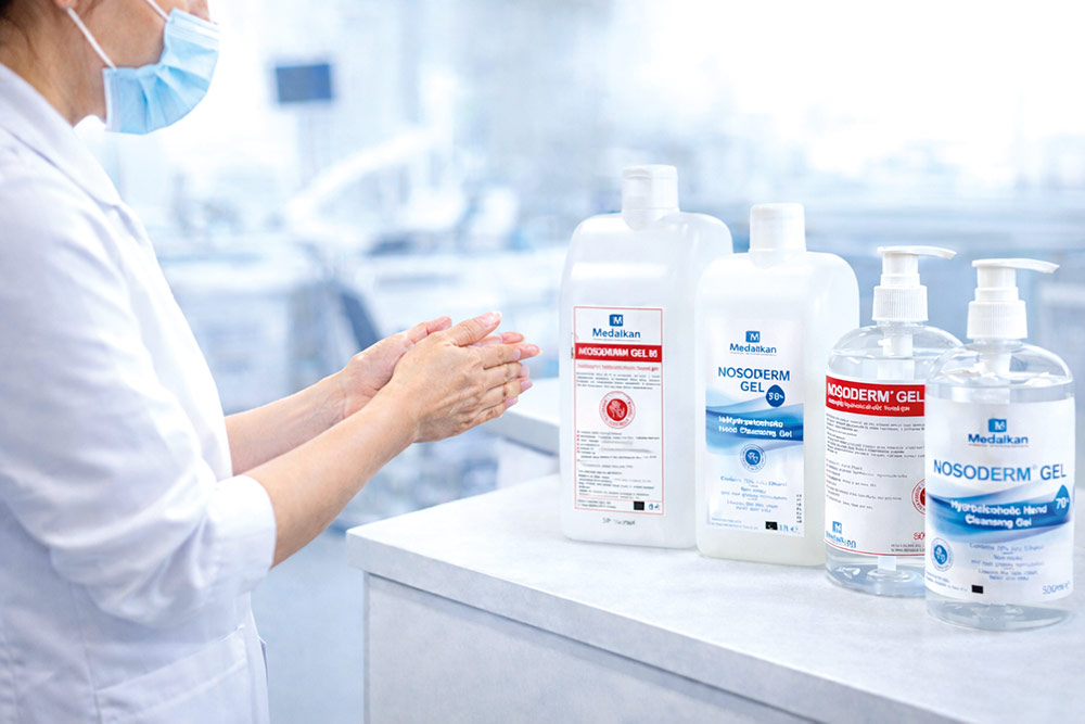 Hand-antiseptic-gel-medalkan Gel antiseptique Hydroalcoolique
