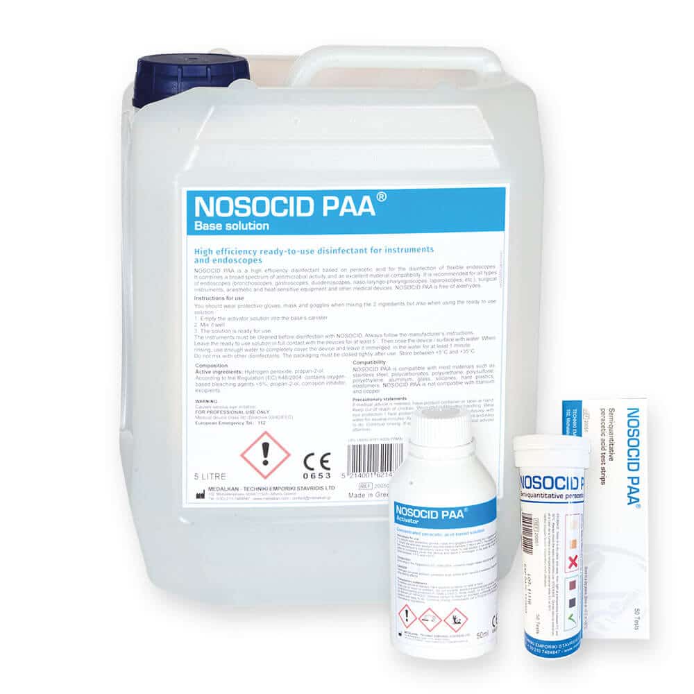 NOSOCID PAA - Désinfectant de haut niveau à base d’acide peracétique