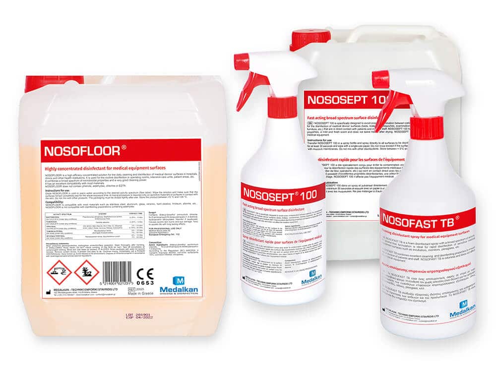 Surface disinfectants for hospitals & clinics - MEDALKAN
