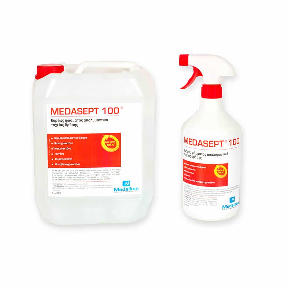 MEDASEPT 100 - Fast acting broad spectrum surface disinfectant