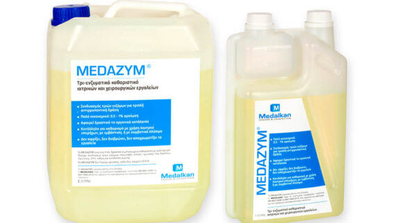 MEDAZYM - Détergent tri-enzymatique pour instruments médicaux et chirurgicaux