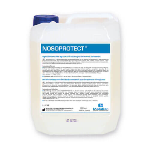 NOSOPROTECT - Highly concentrated mycobactericidal medical & surgical instrument disinfectant